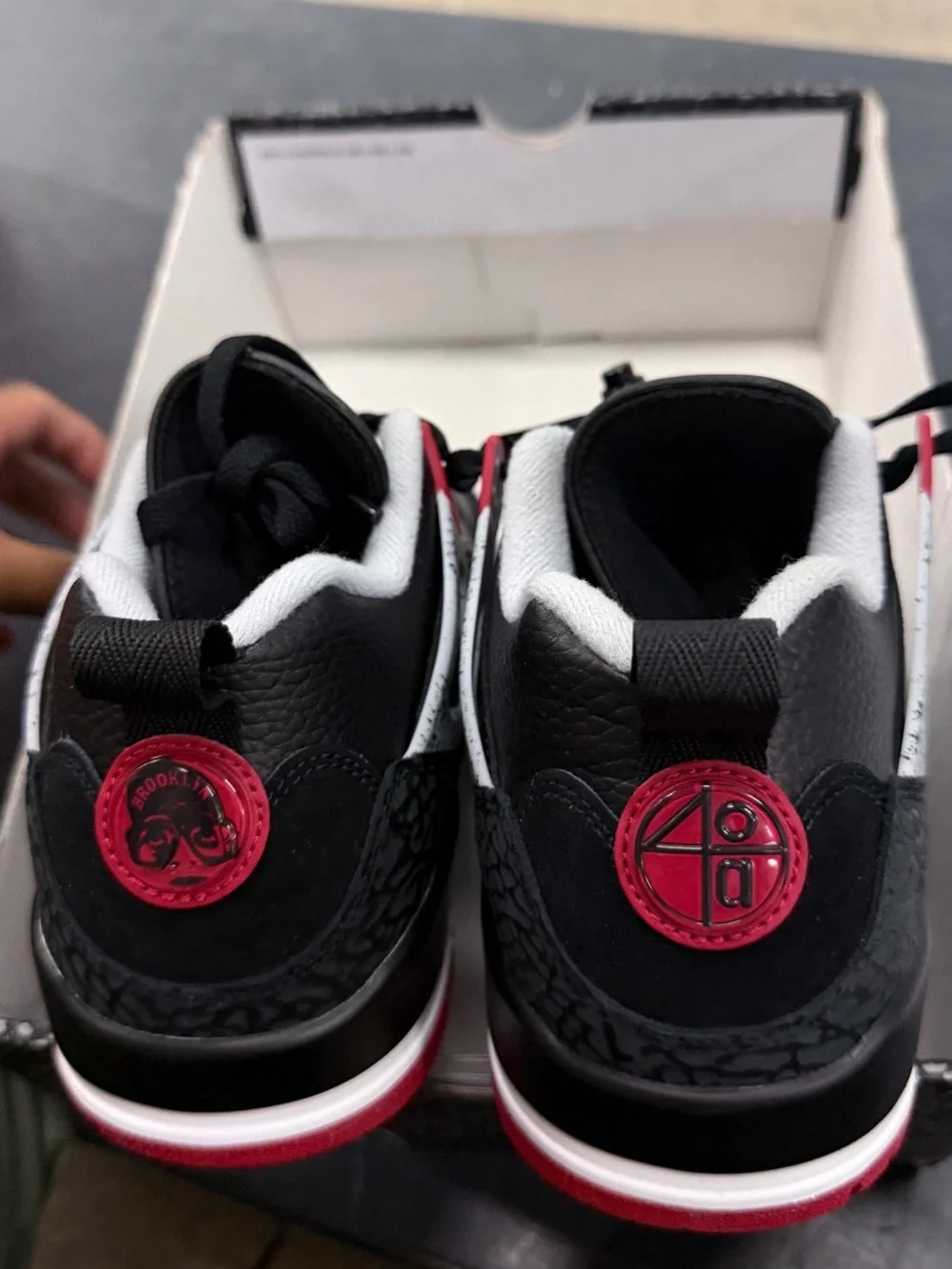 Nike Jordan Spizike Low Black Fire Red Men’s Size 10.5 | New